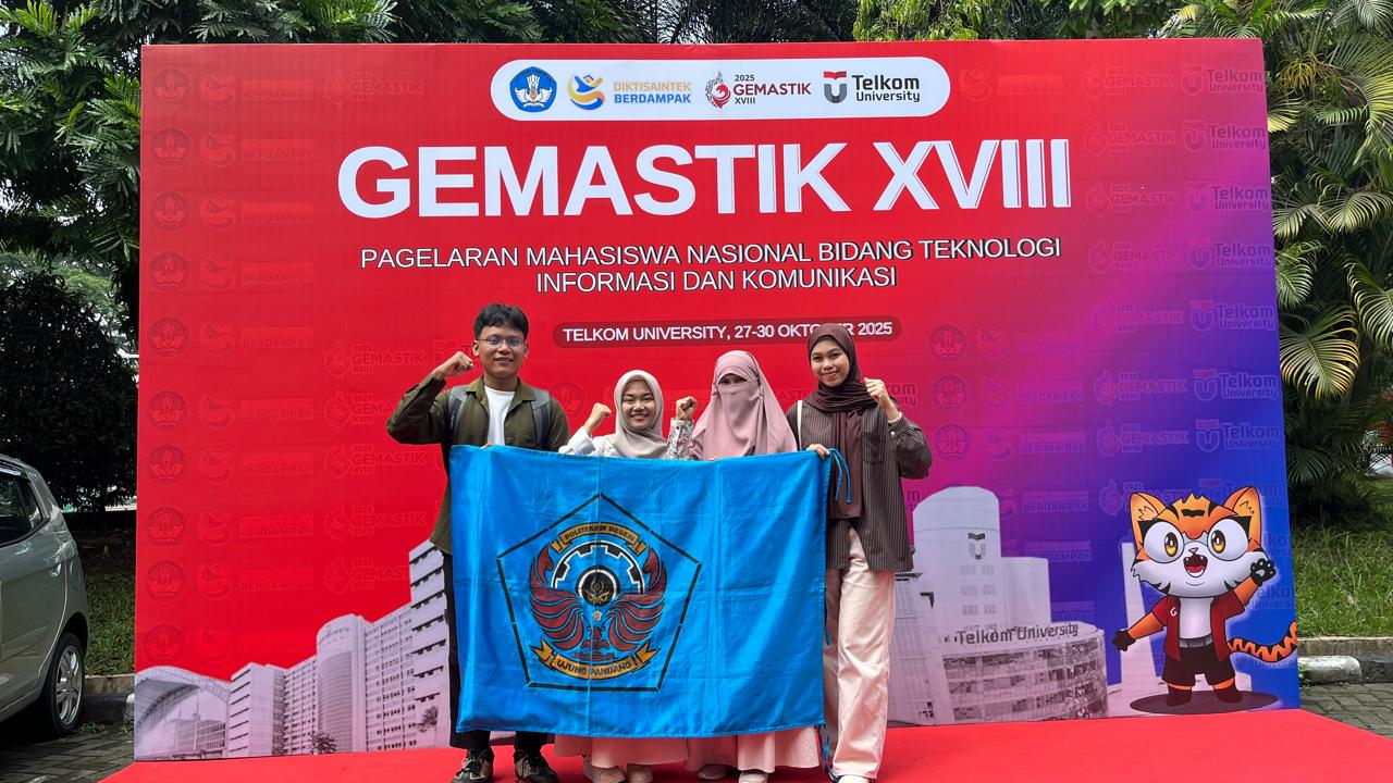 Selamat atas Prestasi Gemilang Tim ANGING MAMIRI KUPASANG di GEMASTIK XVIII 2025